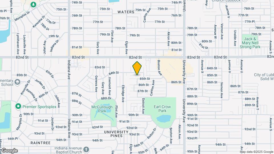 2910 85th St Map and Location Details