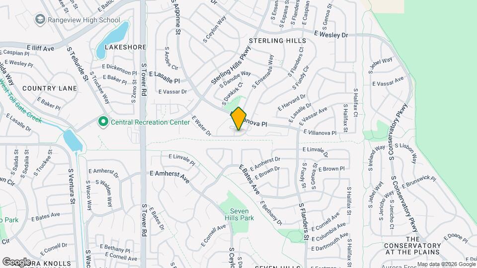 2675 S Danube Way, Unit UNIT 204 Map and Location Details