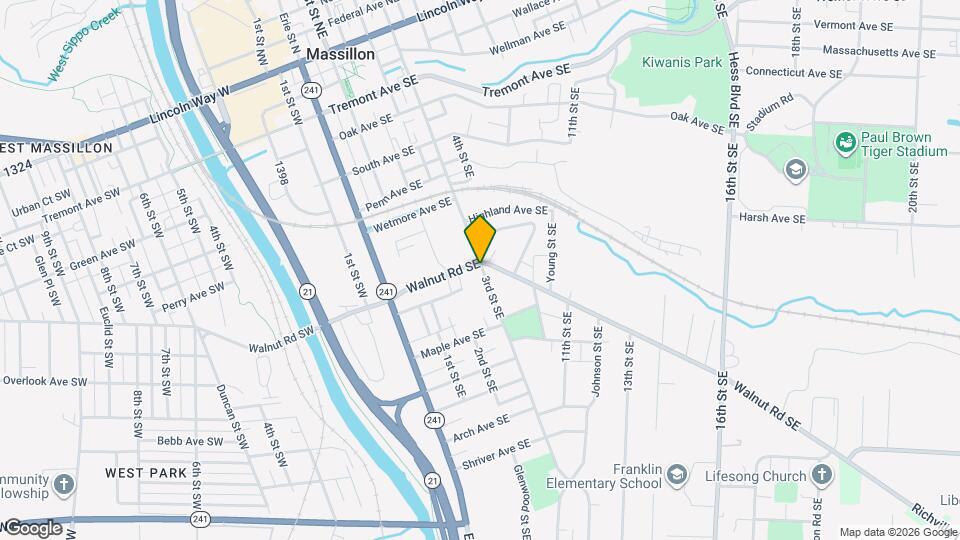 709 3rd St SE Map and Location Details