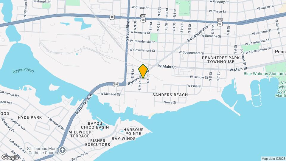 1816 W Pine St, Unit 1816 Map and Location Details