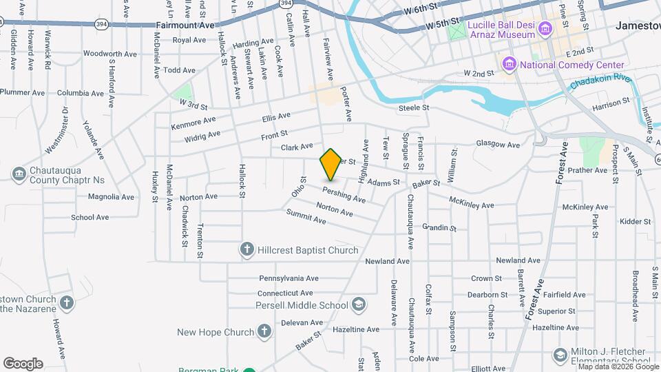 70 Pershing Ave, Unit 2 Map and Location Details