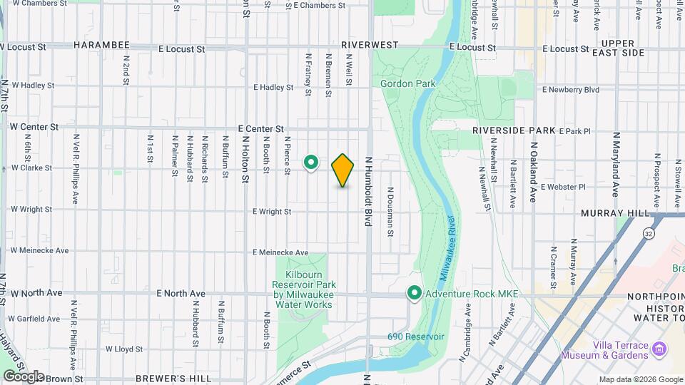 2537 N Weil St Map and Location Details