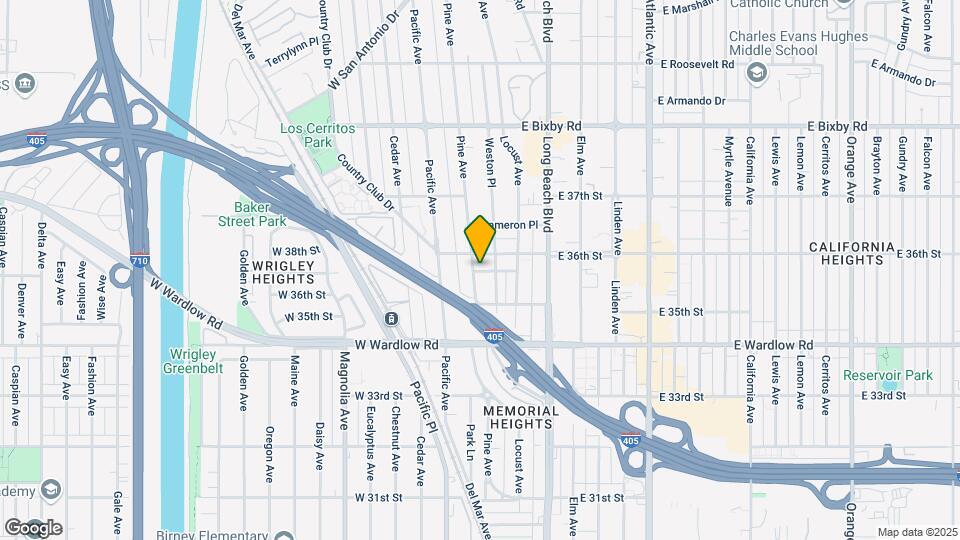 3560 Pine Ave Map and Location Details