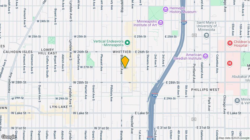 2709 Blaisdell Ave Mapa y Detalles de la Ubicación