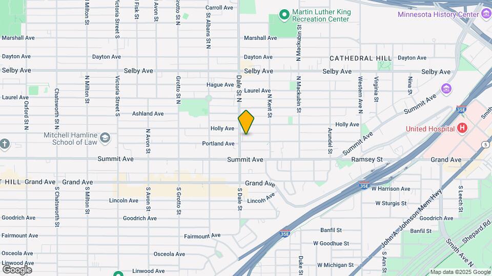 609 Portland Ave Map and Location Details