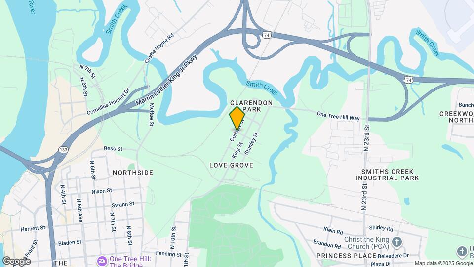 1418 Corbett St Map and Location Details