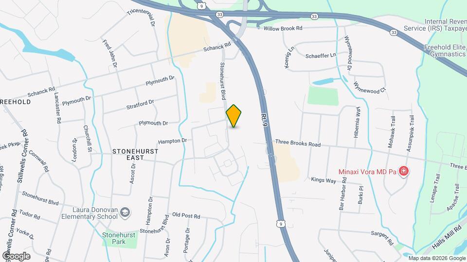 64 Stonehurst Blvd Map and Location Details