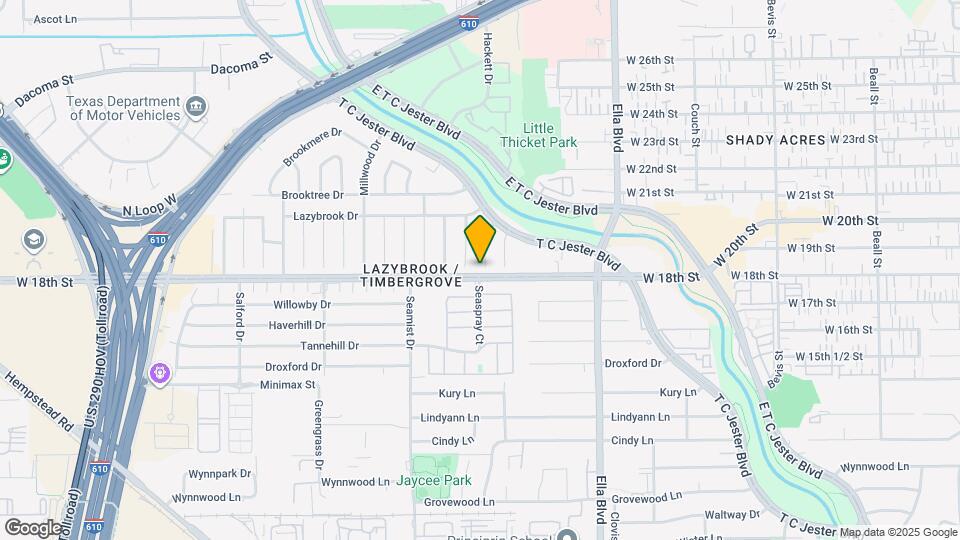 1803 Sea Queen Ct Mapa y Detalles de la Ubicación