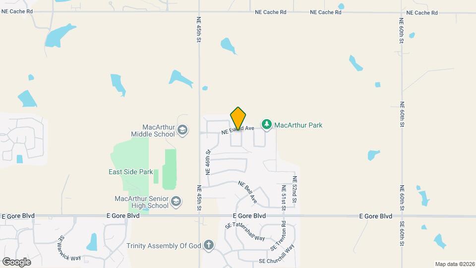 4720 NE Macarthur Cir Map and Location Details