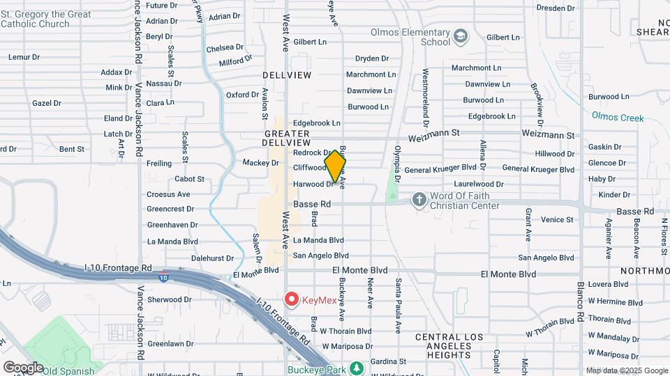 210 Harwood Dr Map and Location Details