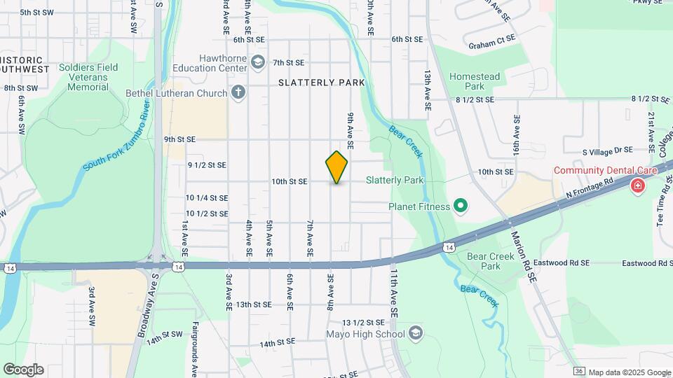 1008 8th Ave SE Map and Location Details