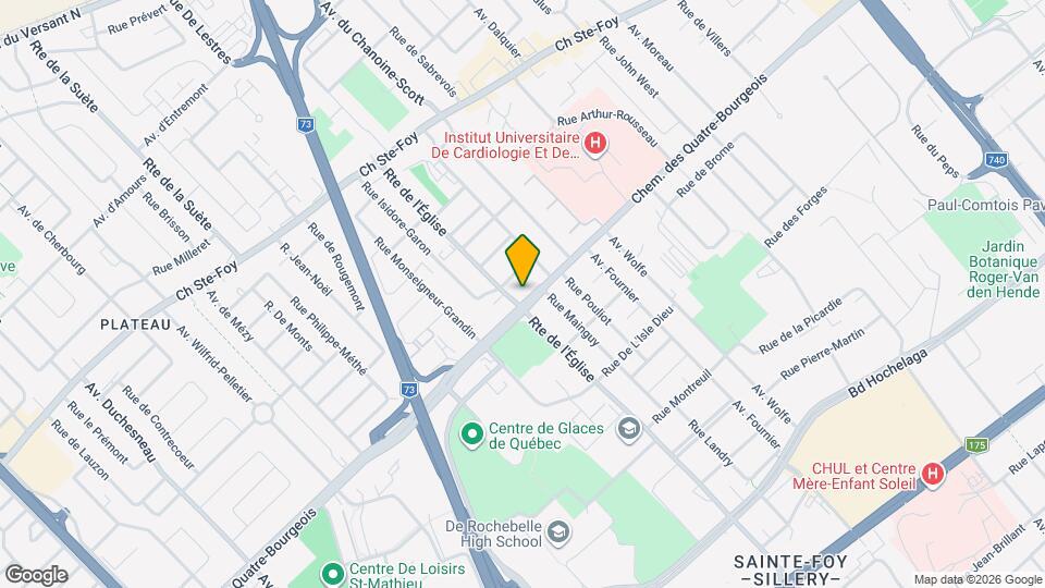 2828 des Quatre-Bourgeois Map and Location Details