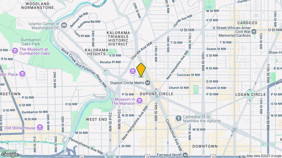 2015 Q St NW Map and Location Details