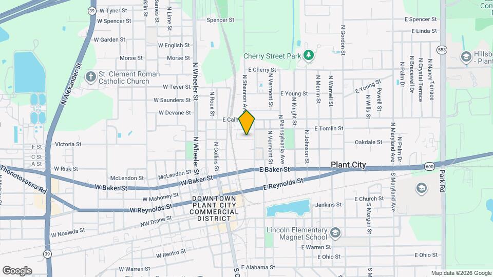 Plant City Living Ctr Map and Location Details