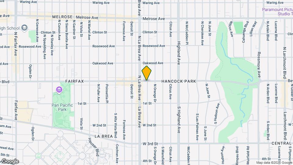 7004 Beverly Blvd Map and Location Details