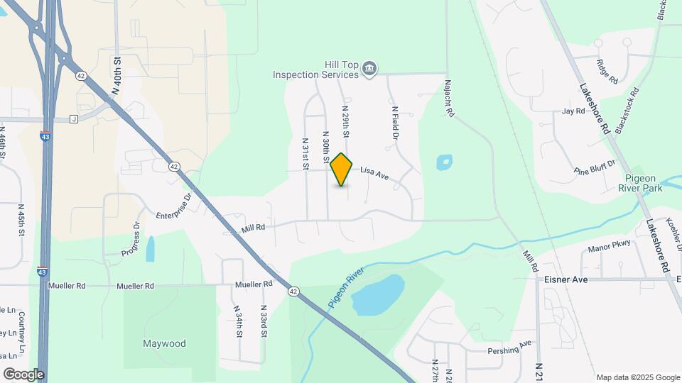 3832 N 29th St Map and Location Details