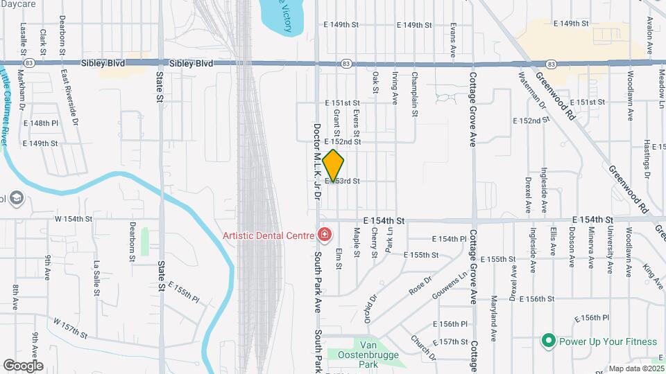 15304 Grant St Mapa y Detalles de la Ubicación