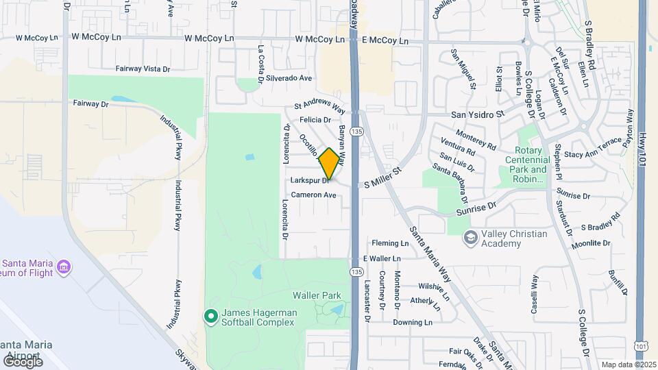 202 Larkspur Dr Map and Location Details