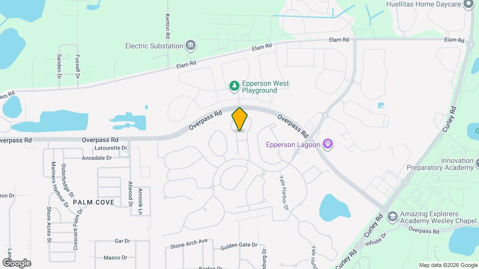 8307 Olive Brook Dr Map and Location Details