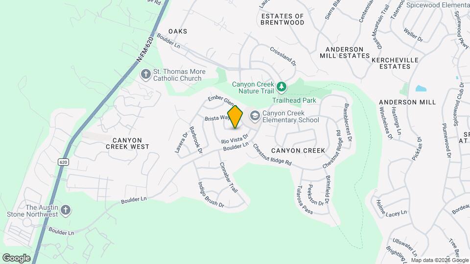 11117 Calavar Dr Mapa y Detalles de la Ubicación