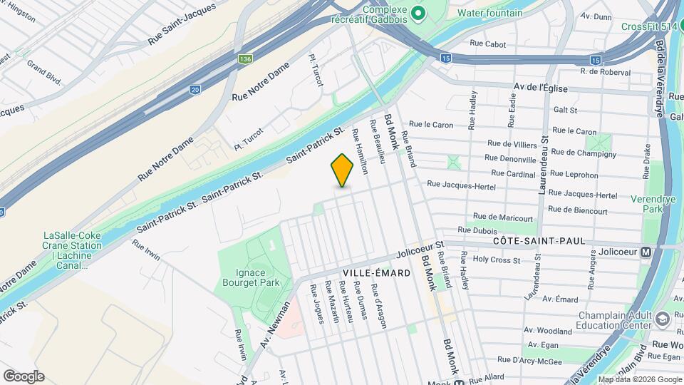 2727-2735 Jacques-Hertel Rue Map and Location Details