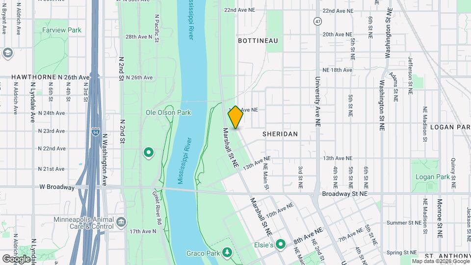 1432 Grand St NE Map and Location Details