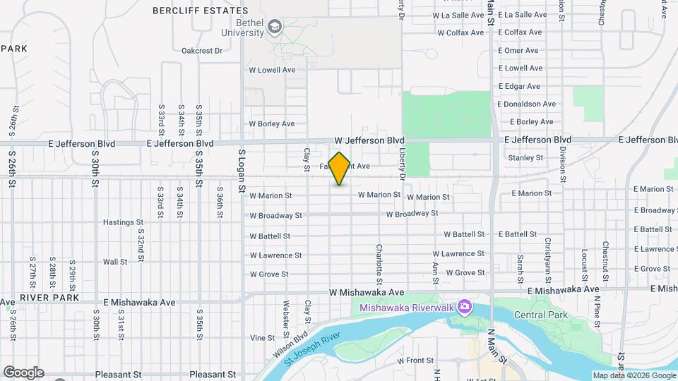 618 W Marion St Map and Location Details