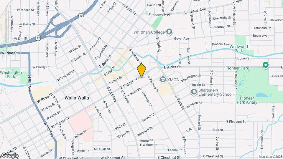 240 E Poplar St Map and Location Details