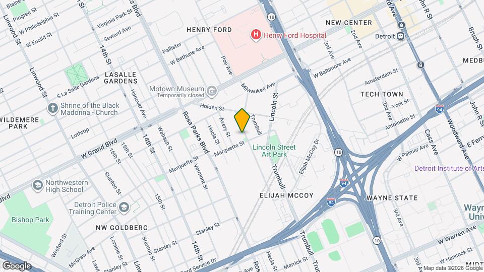 6123 Commonwealth St Map and Location Details