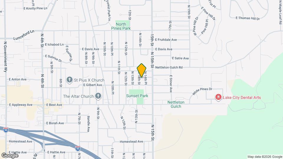 2830 N 14th St Map and Location Details