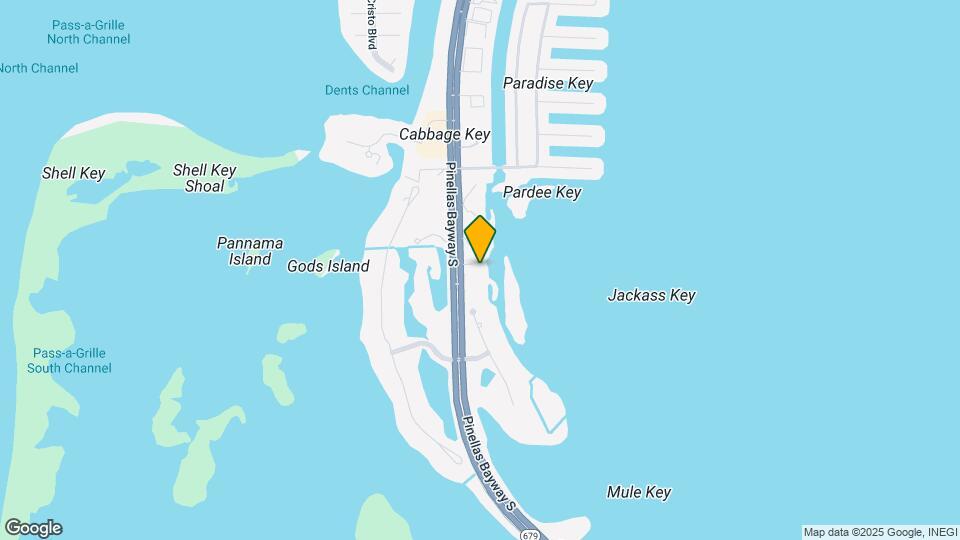 1645 Pinellas Bayway S Map and Location Details