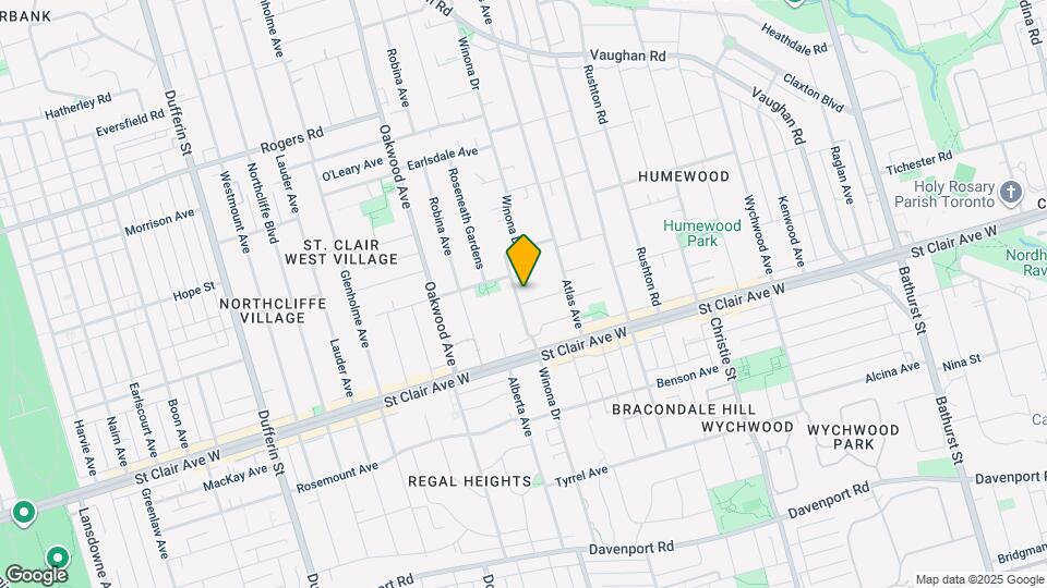 239 Winona Dr Map and Location Details