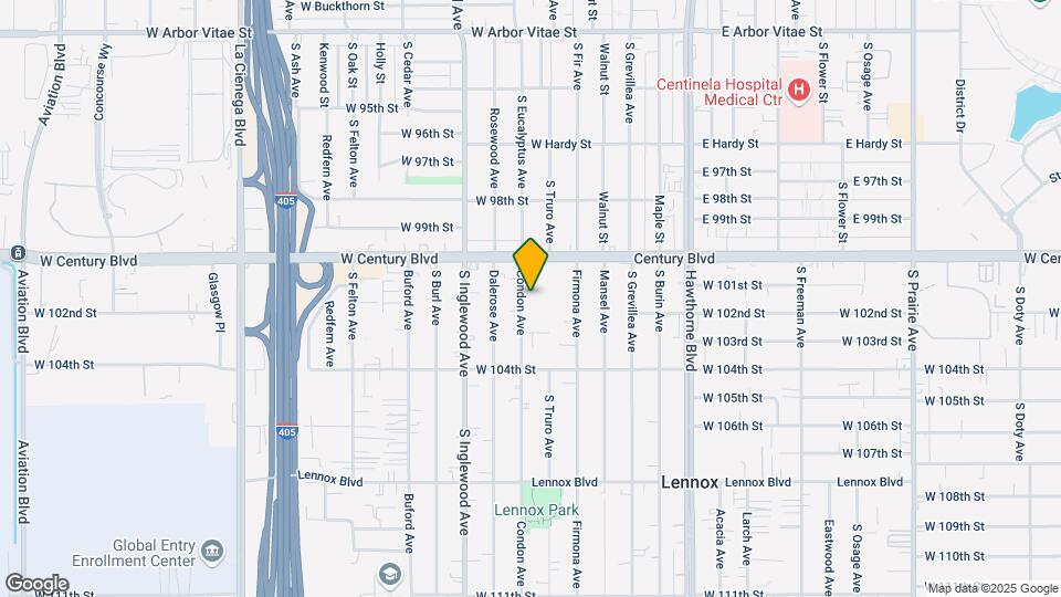 10116-10120 S Condon Ave Map and Location Details