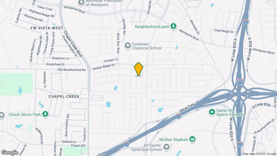 2205 Sadlers Creek Ln Map and Location Details