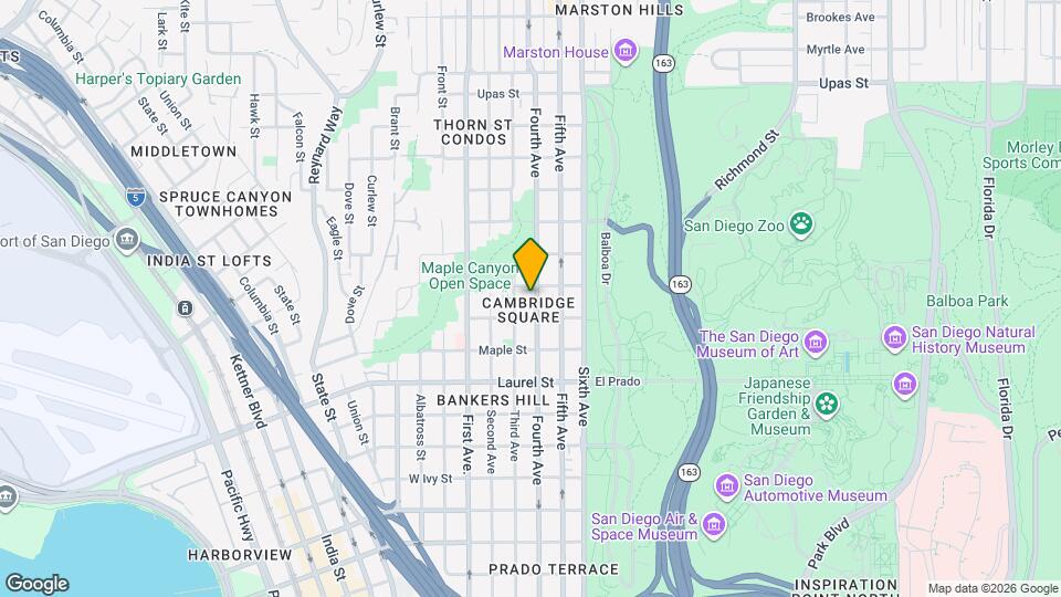 2750 Fourth Ave Map and Location Details
