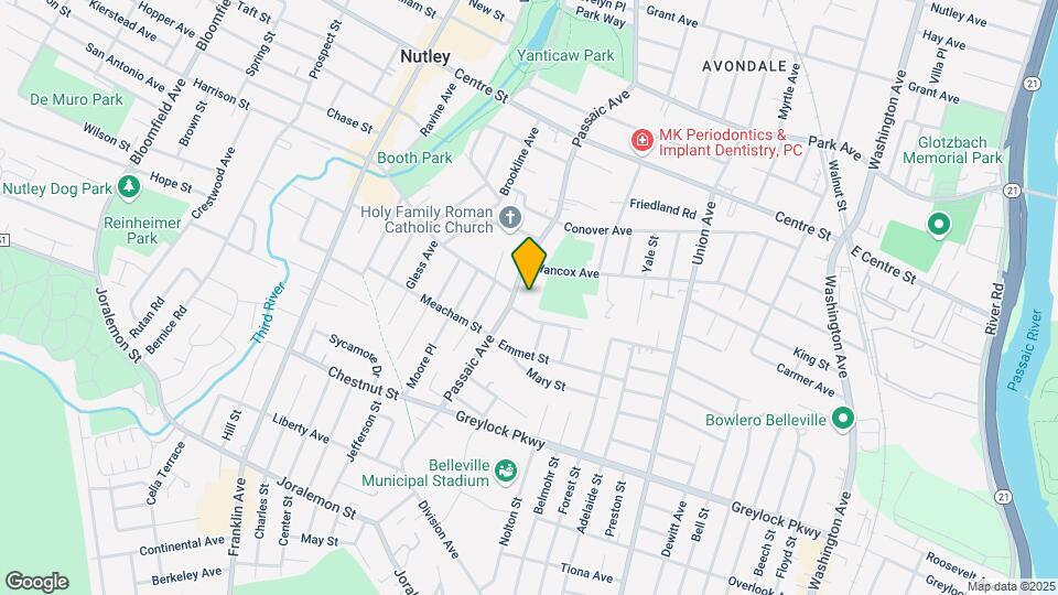 14 Passaic Ave Map and Location Details