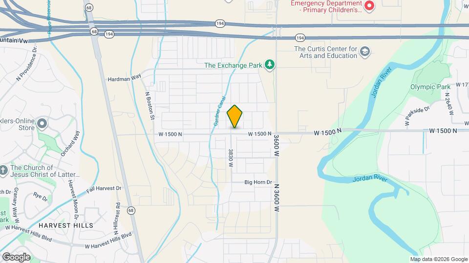 3811 W 1530 N Map and Location Details