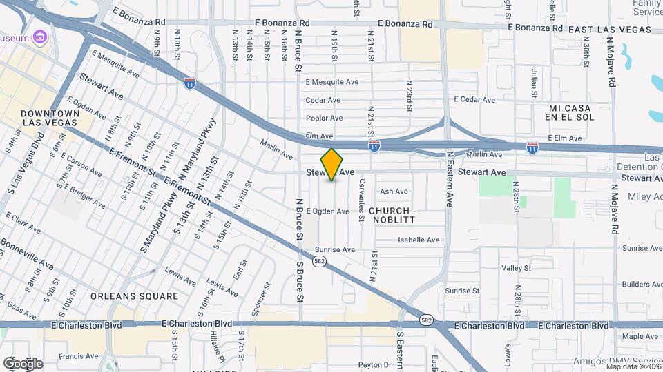 233 N 19th St Map and Location Details