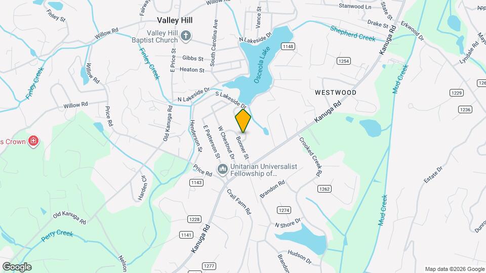 204 Oscelake Way Map and Location Details