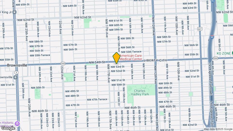 1533 NW 53rd St Map and Location Details