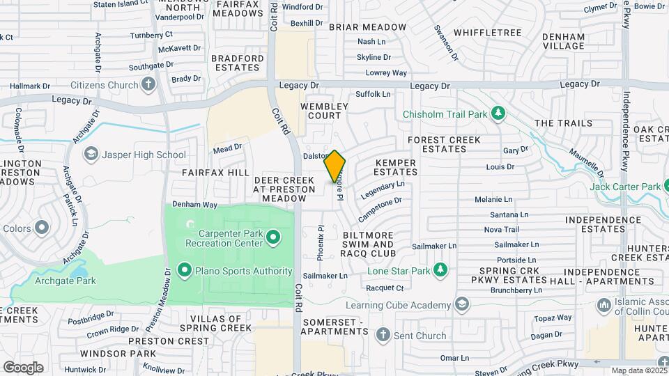 6801 Biltmore Pl Map and Location Details