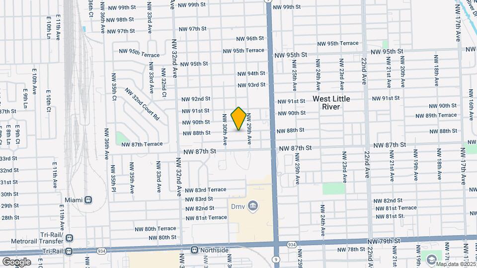 2940 NW 88th St Map and Location Details