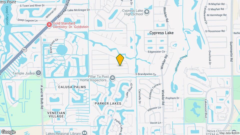 1335 Broadwater Dr Map and Location Details
