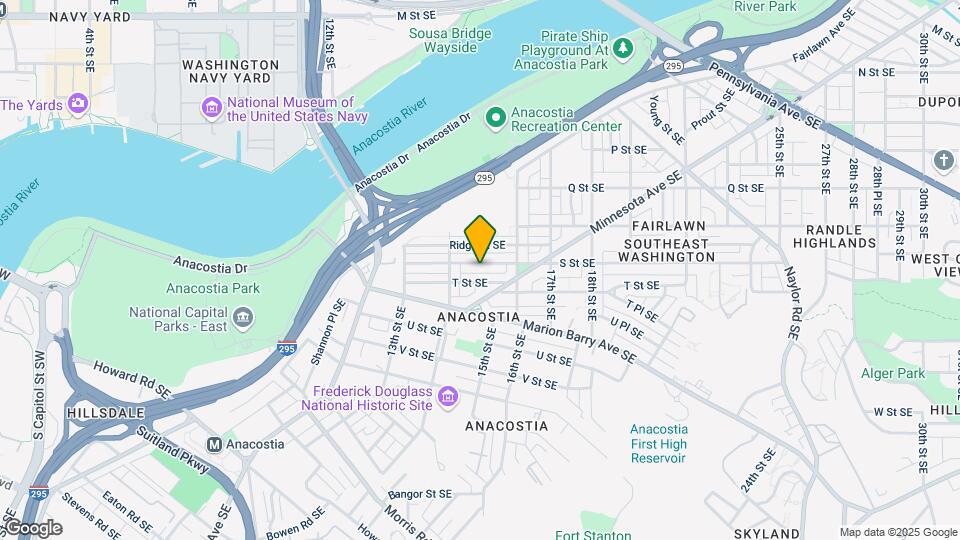 1433 S St SE Mapa y Detalles de la Ubicación