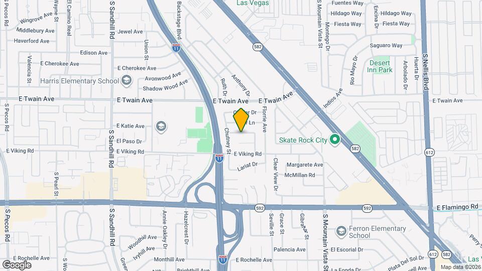 4289 Chrysalis Dr Map and Location Details