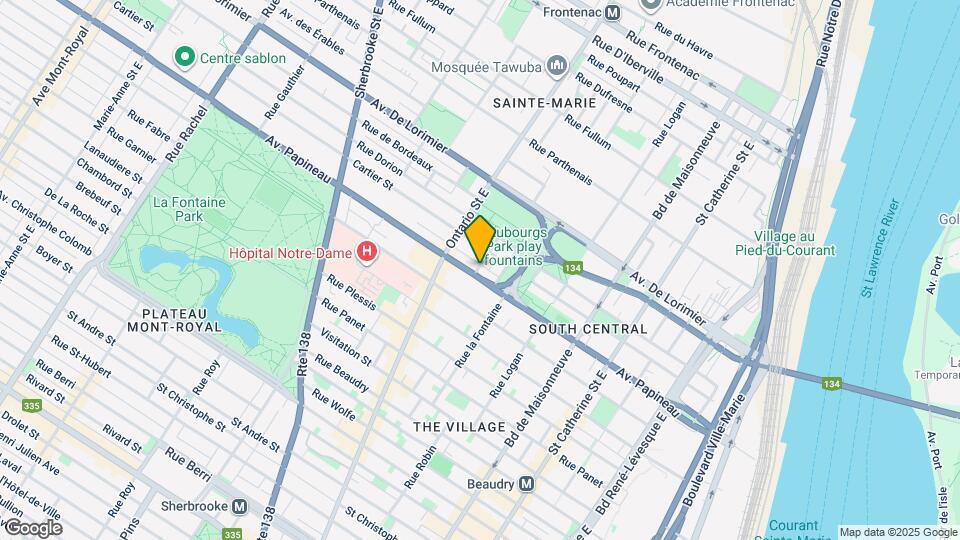 1820 Lalonde Av Map and Location Details