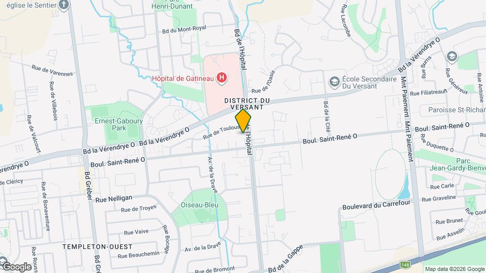 421-435 Boul de l'Hôpital Map and Location Details