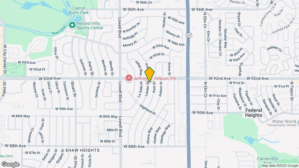 9174 Lander St Map and Location Details