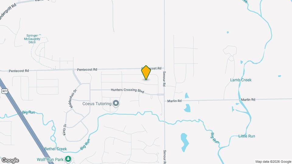 10606 Deercrest Ln Map and Location Details