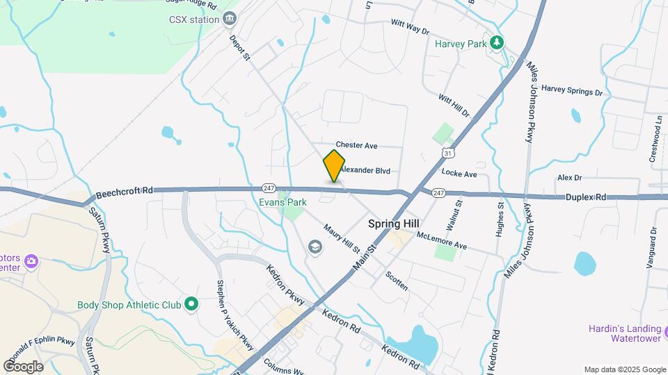 358 Beechcroft Rd Map and Location Details